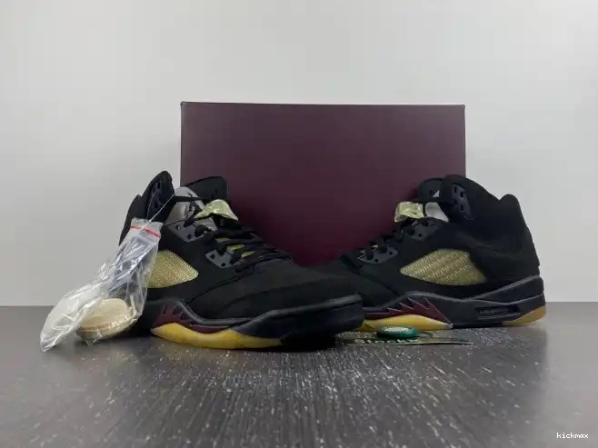 Rep MAX Air Maniere FD1330-001 x Jordan Black 5 A Ma 0606